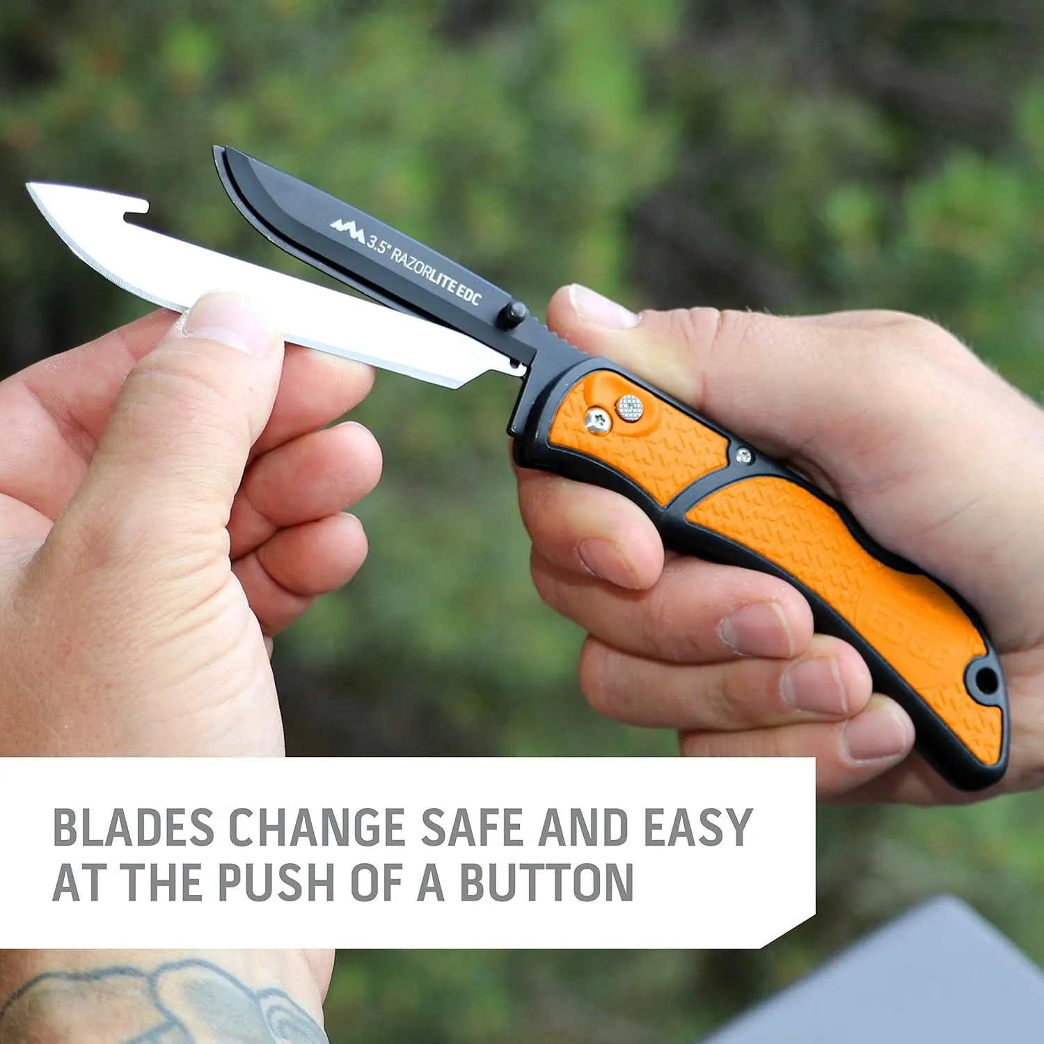 3.5" Razorsafe Replacement Sharp-Point Knife Blades, 24 Piece Value Pack
