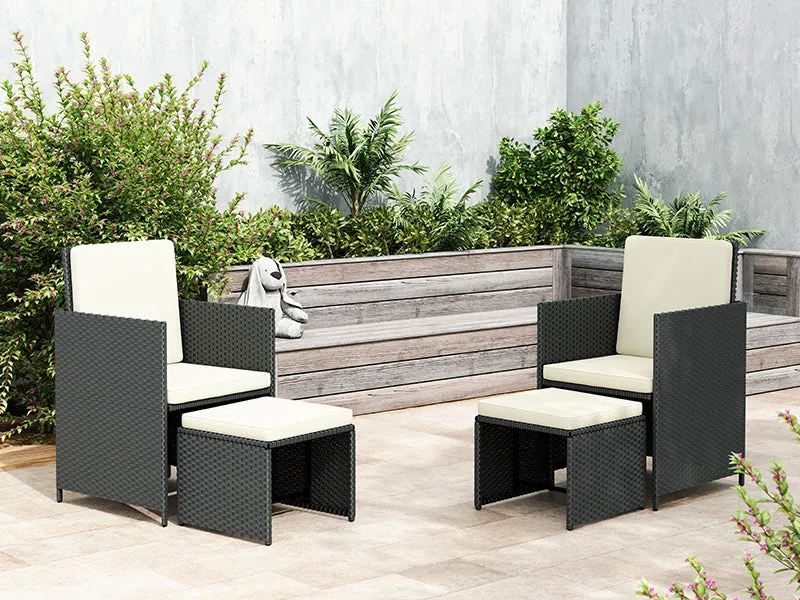 9 Pieces Outdoor Dining Set