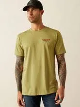 Ariat Men's Full Circle Green T-Shirt 10054836