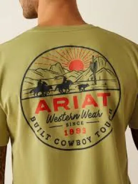 Ariat Men's Full Circle Green T-Shirt 10054836