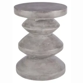 Athen End Table, Anthracite Grey