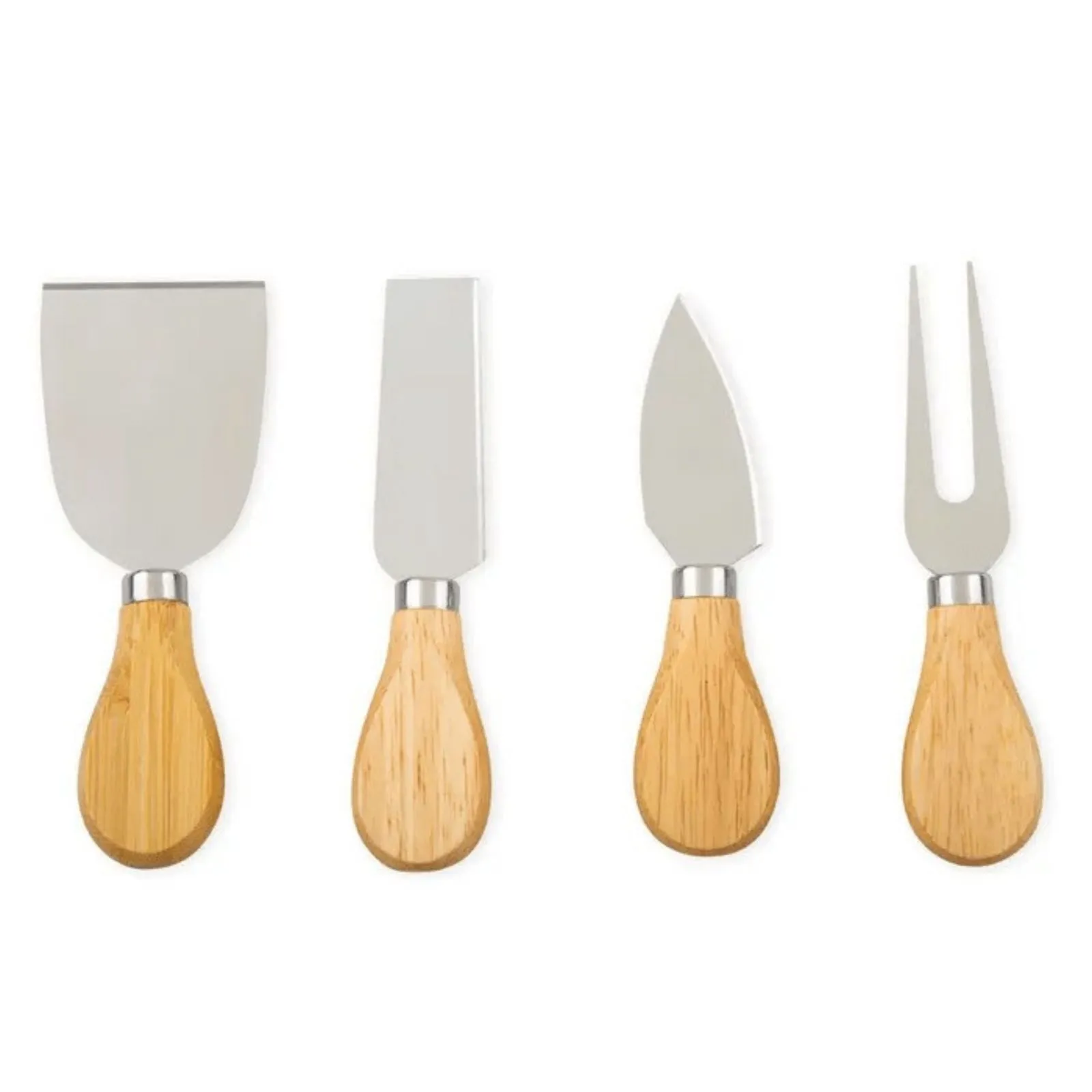 Avalon 4 Piece Wood Handle Cheese Knife Set