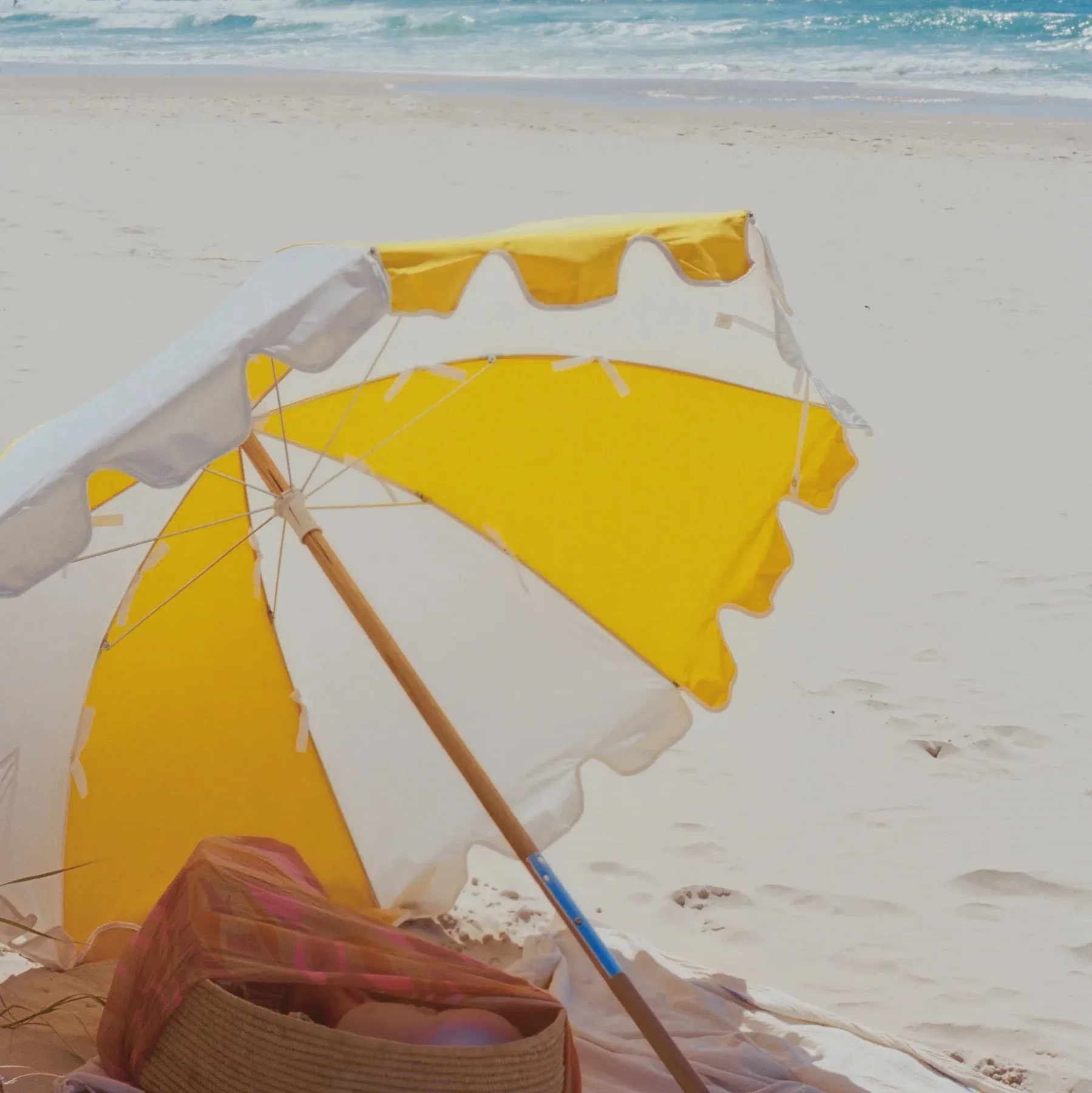 Optimized Title: Stylish Marigold Basil Bangs Weekend Umbrella