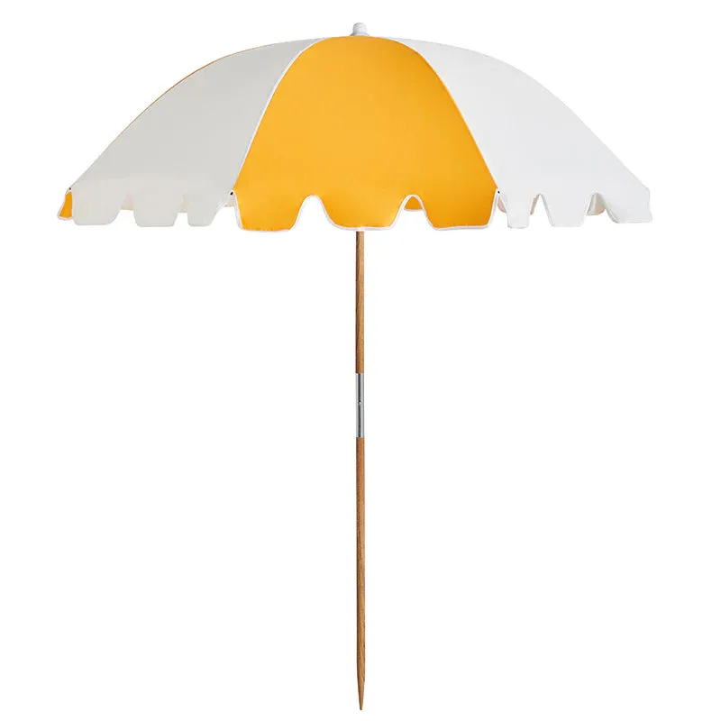 Optimized Title: Stylish Marigold Basil Bangs Weekend Umbrella