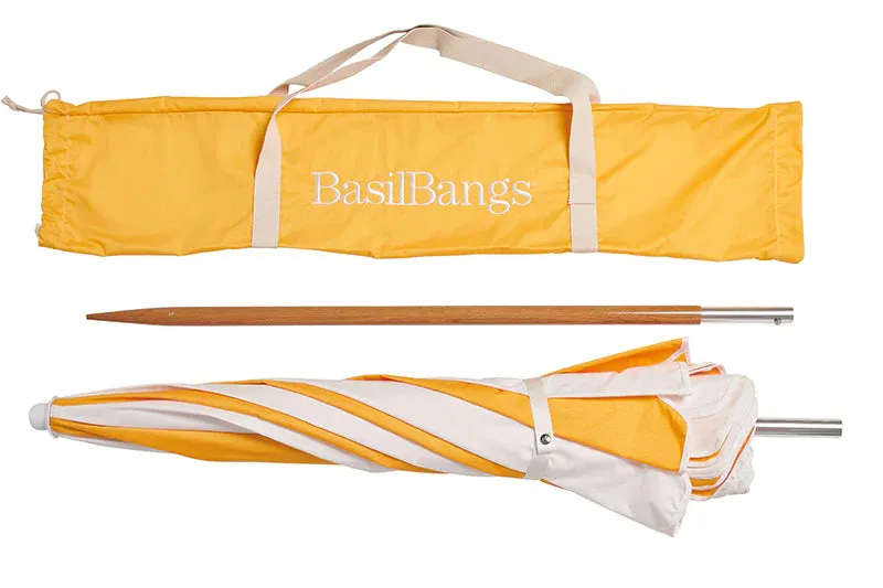 Optimized Title: Stylish Marigold Basil Bangs Weekend Umbrella