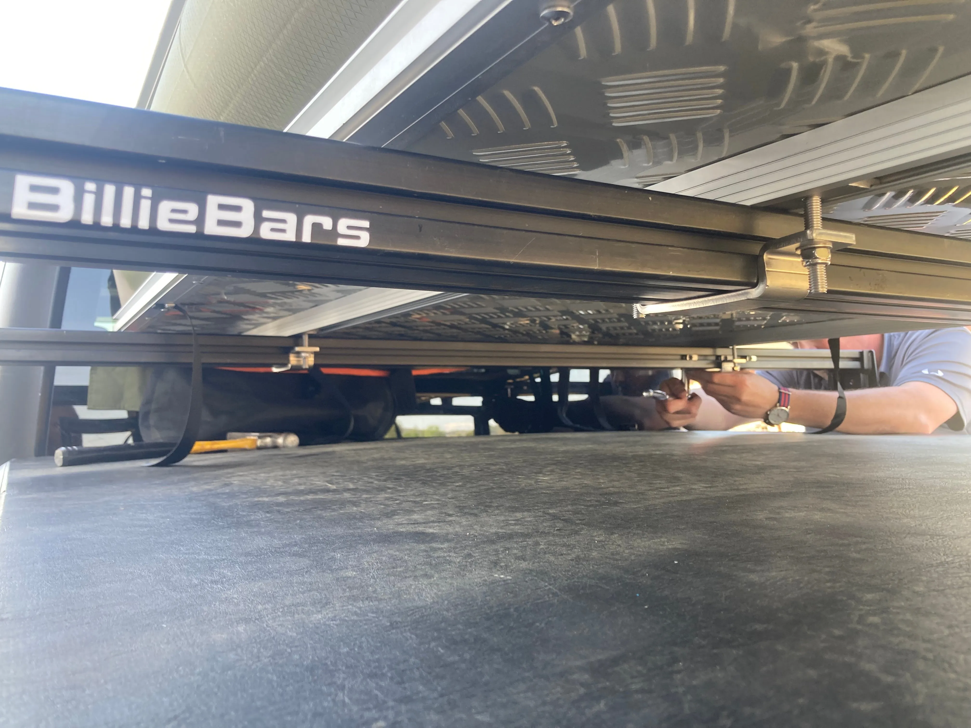 BillieBars - Roof Top Tent HD Mounting Clamps (QTY 4 HD Clamps)