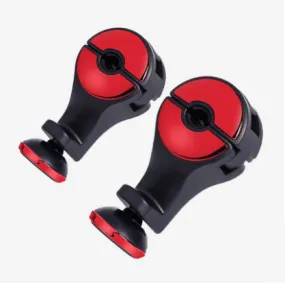 Color: Red, Quantity: Q2pcs - Car hook car seat back hook