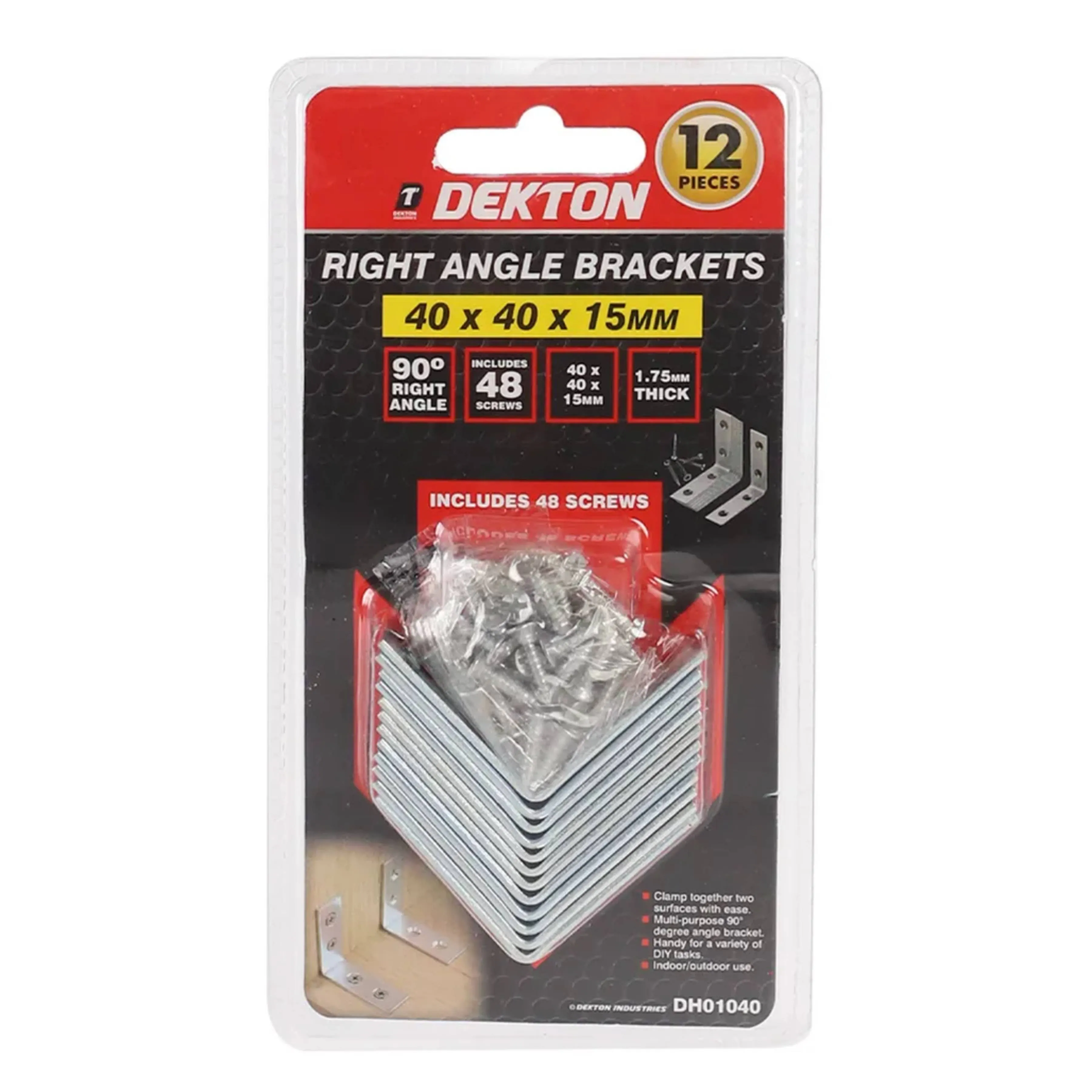 DEKTON 16PC Right Angle Bracket