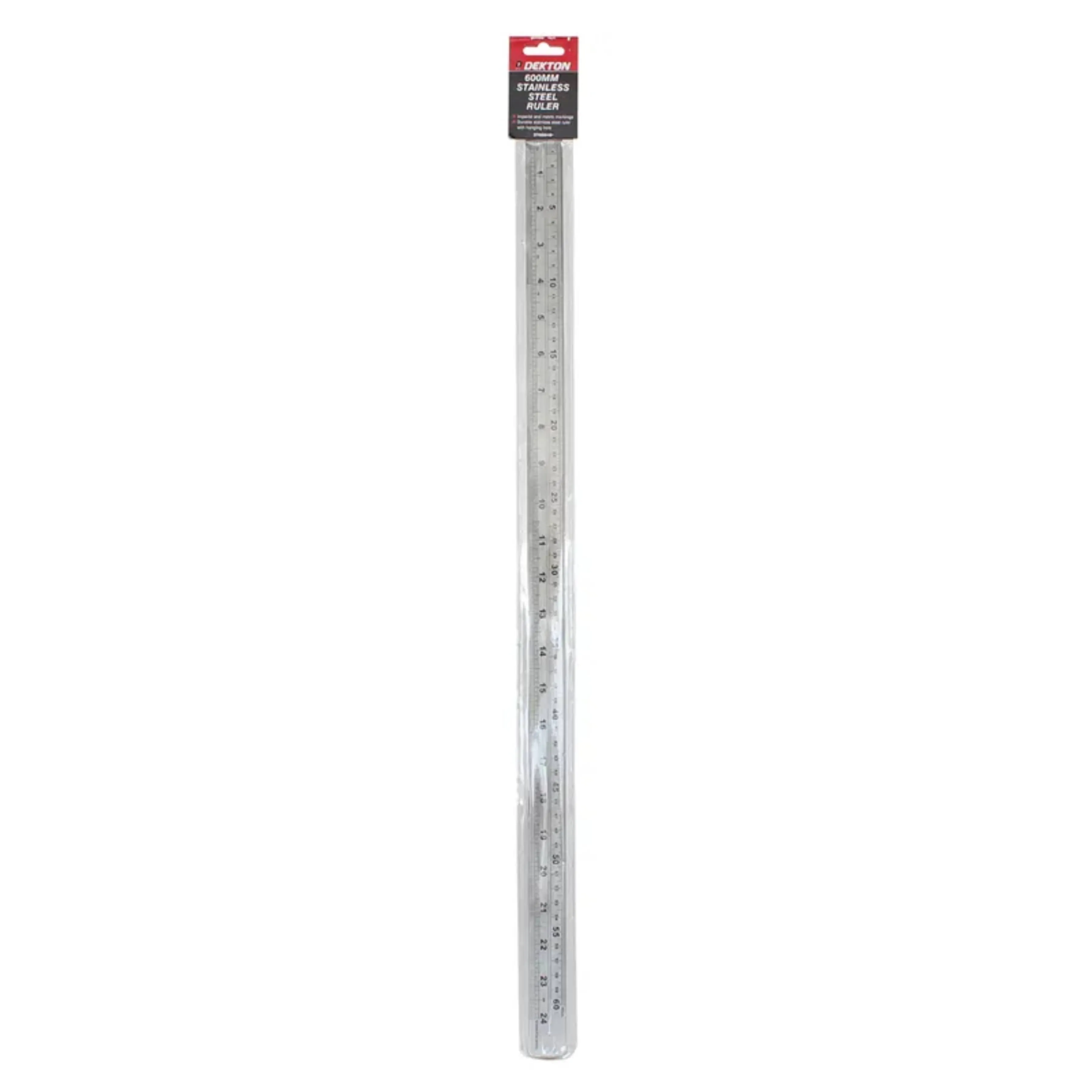 DEKTON 600mm Stainless Steel Ruler