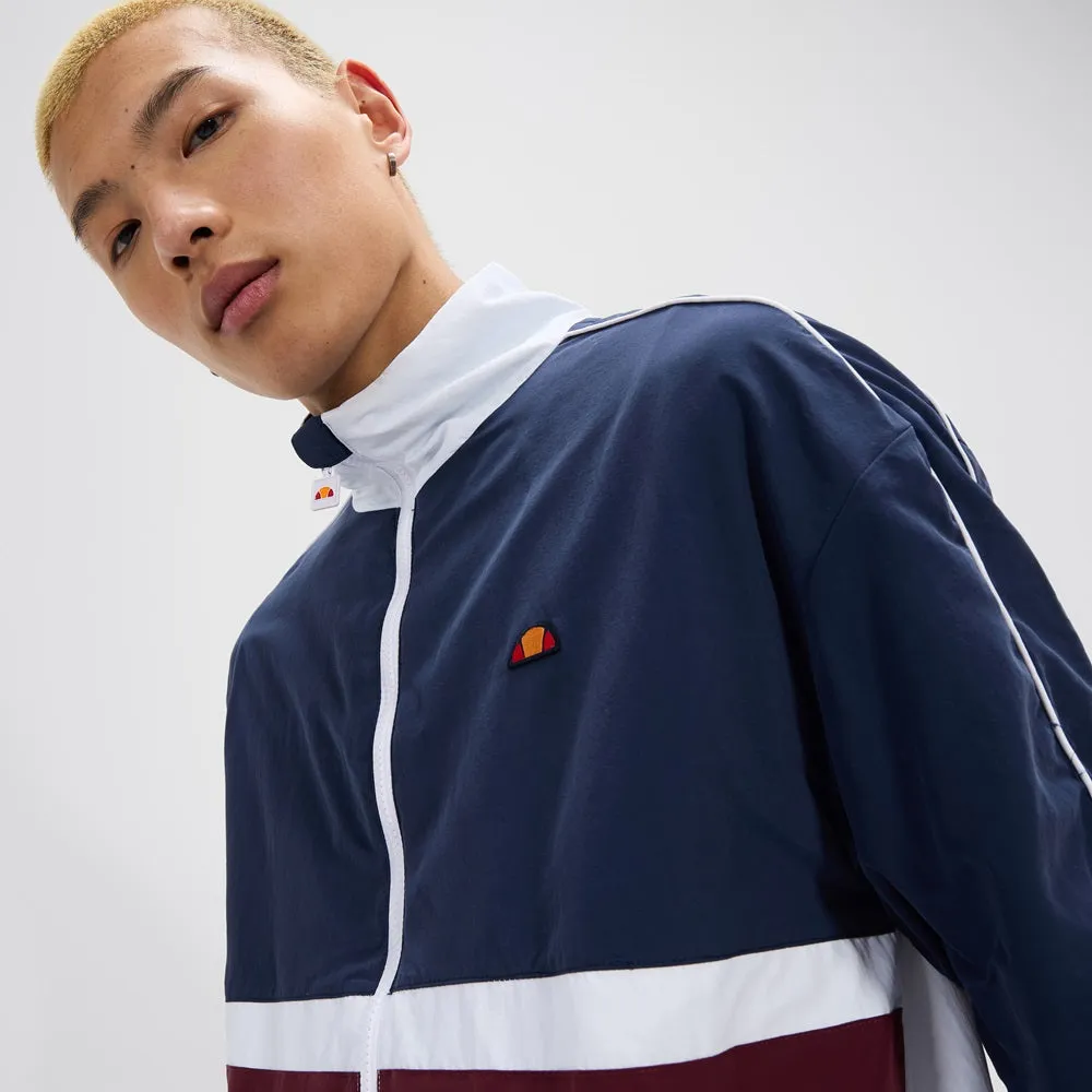 Ellesse Viaronna FZ Jacket Navy/White / Wine