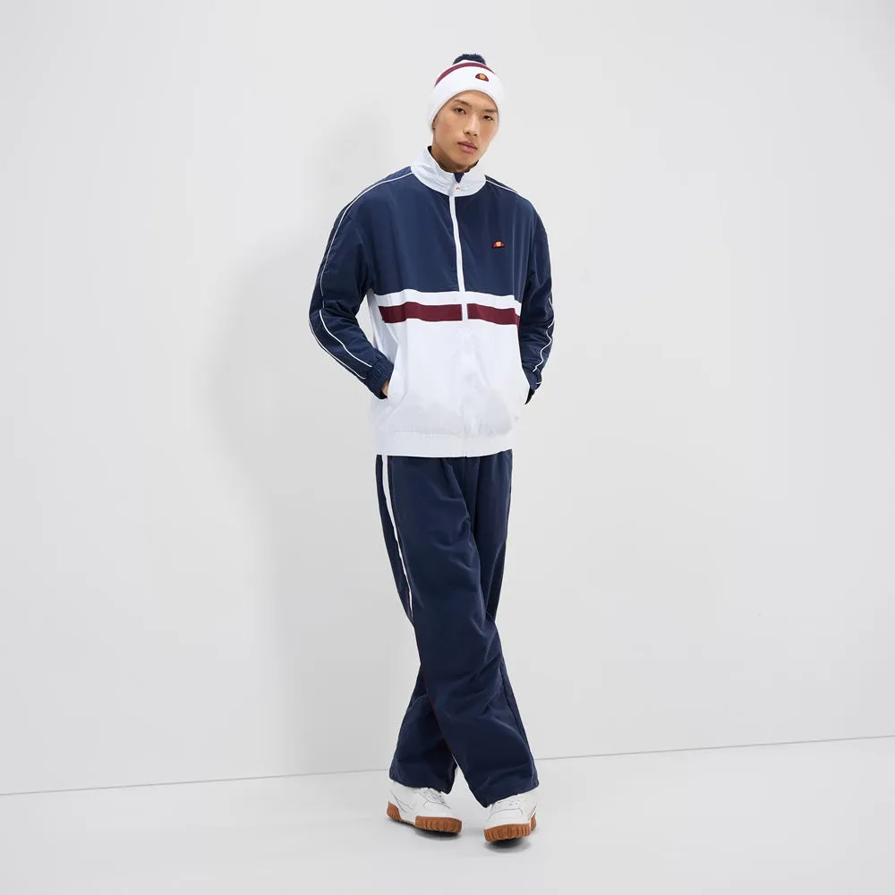 Ellesse Viaronna FZ Jacket Navy/White / Wine