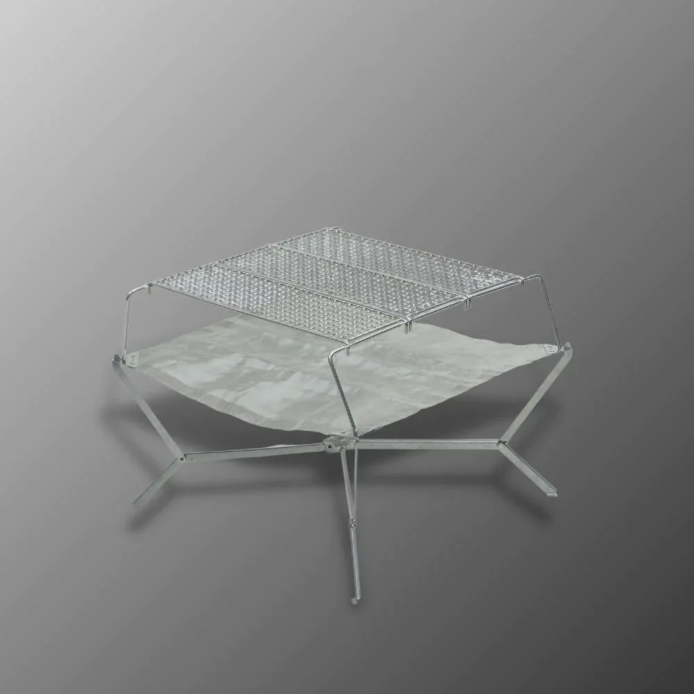 FIREMAPLE Sunset Ultralight Fire Pit Grill