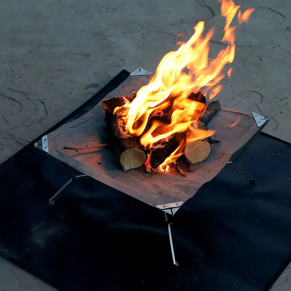 FIREMAPLE Sunset Ultralight Fire Pit Grill