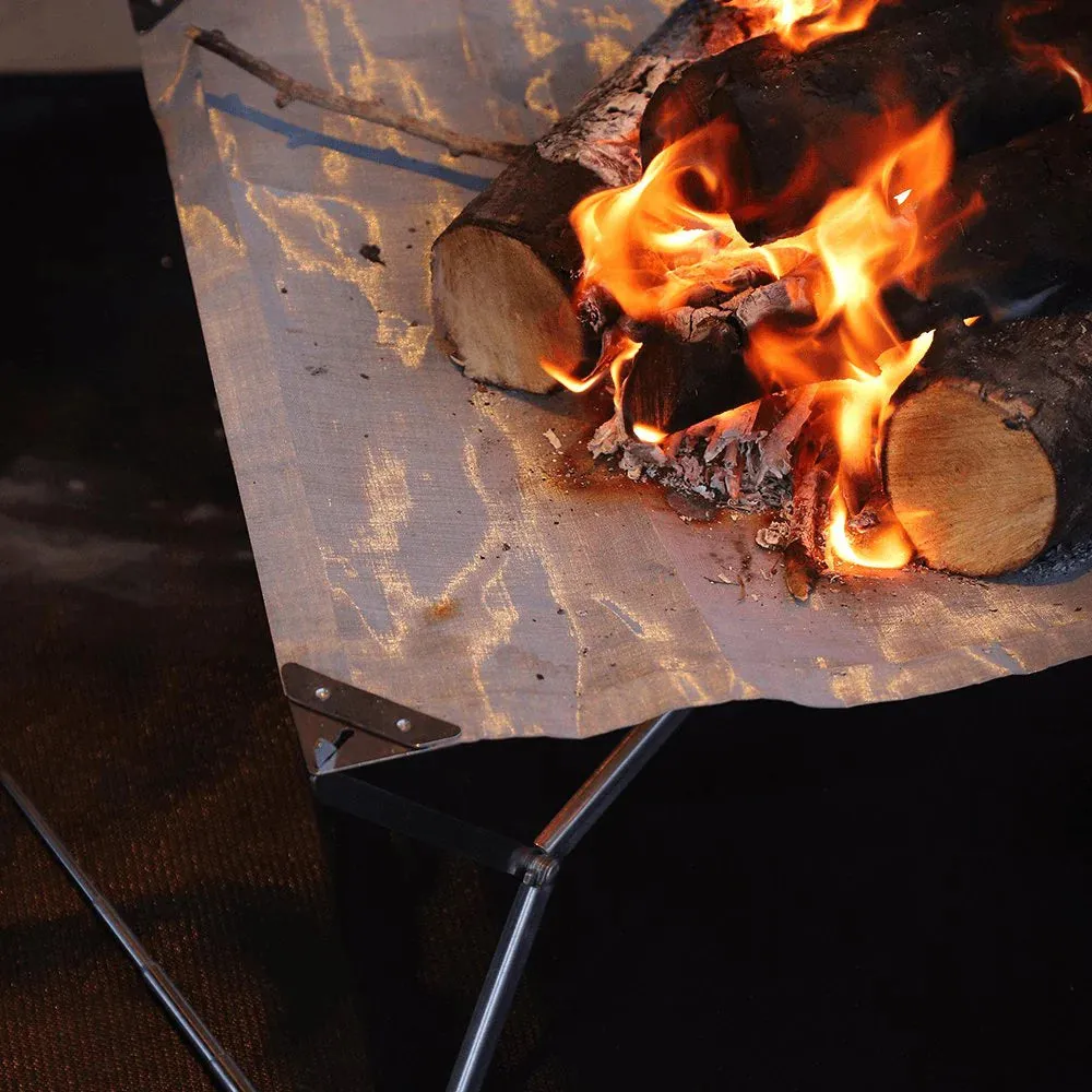 FIREMAPLE Sunset Ultralight Fire Pit Grill