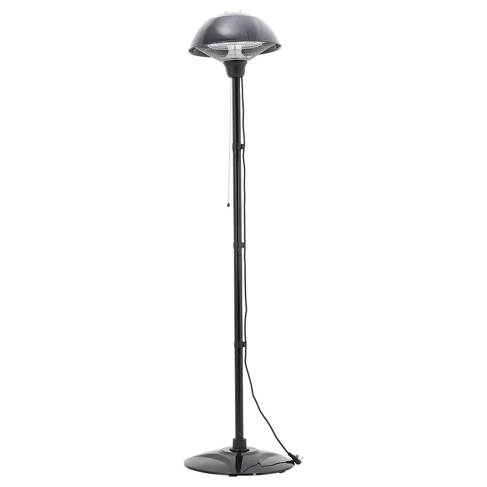 Freestanding Electric Space Heaters Round Cover Portable Indoor Heater