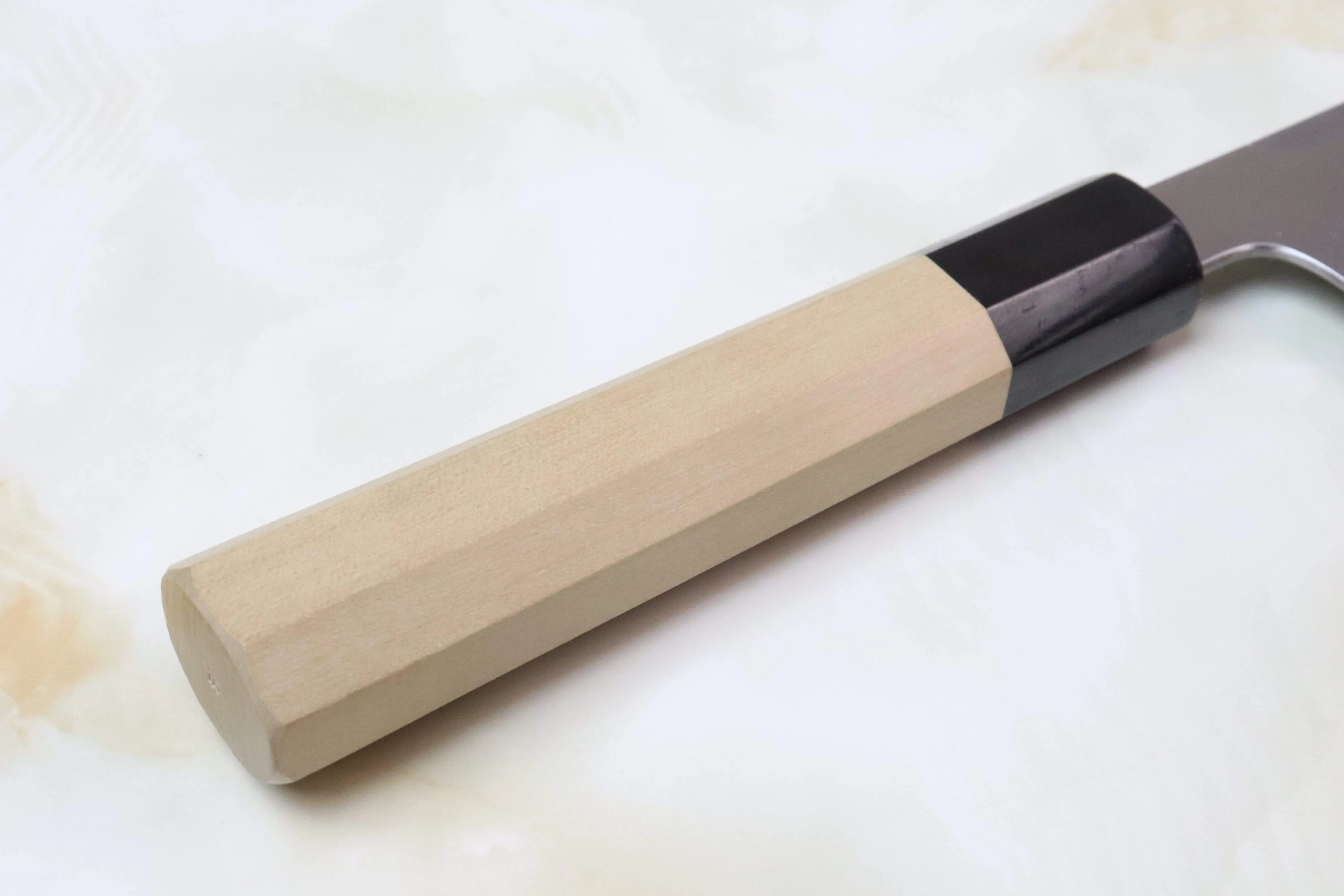 Fu-Rin-Ka-Zan ZDP-189 Wa Series FZDP-10 Nakiri 180mm (7 inch, Octagon Shaped Magnolia Wooden Handle)