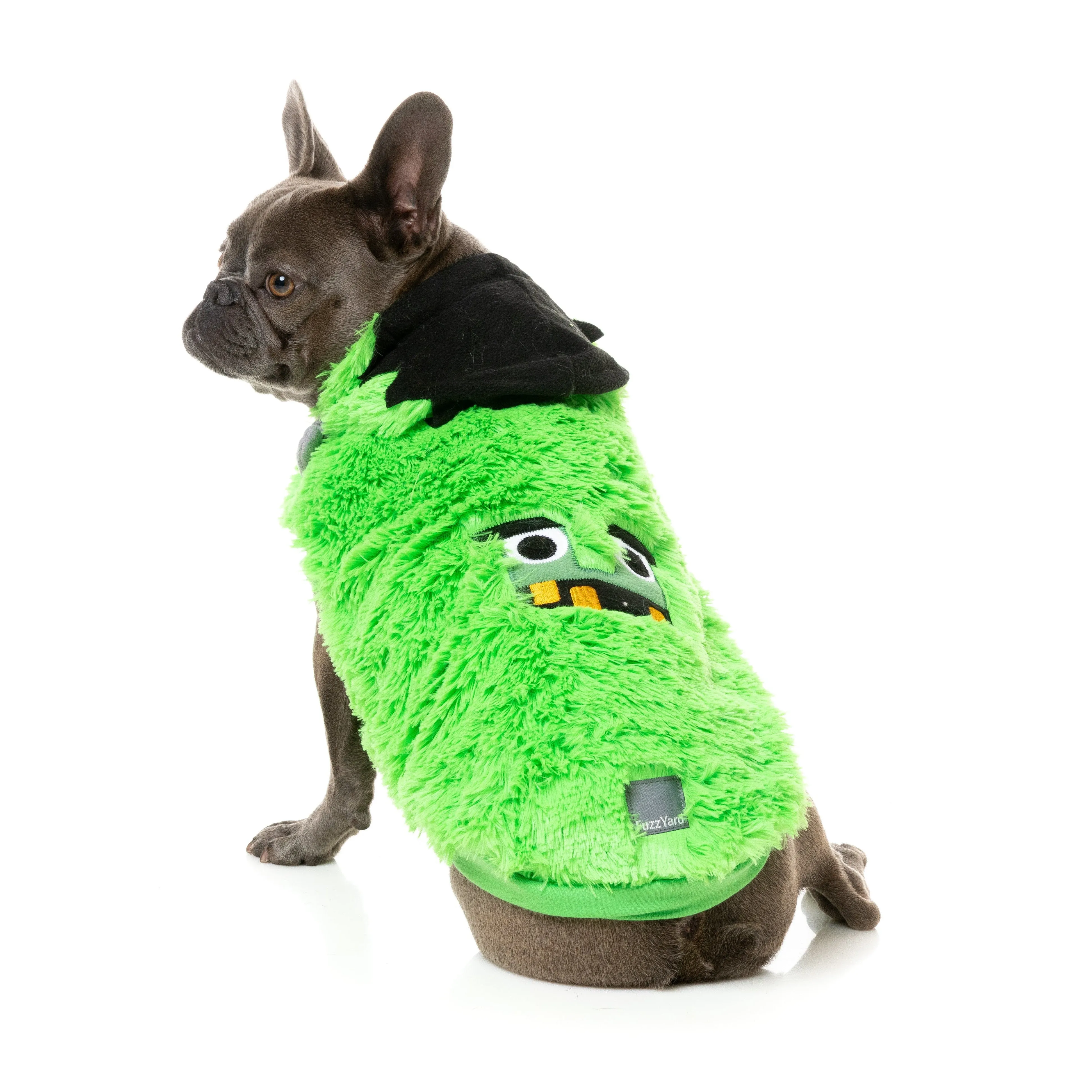 FuzzYard Halloween Dog Apparel Franky Hoodie Size 3
