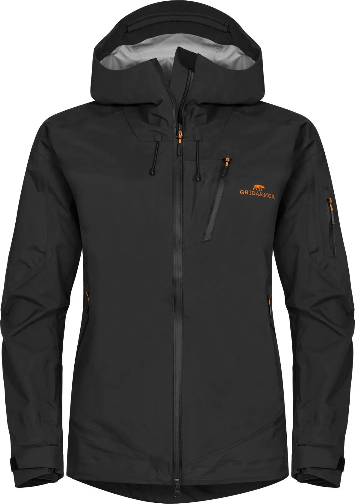 Gridarmor Women&#x27;s Storfosna 3-Layer Shell Jacket Jet Black | Buy Gridarmor Women&#x27;s Storfosna 3-Layer Shell Jacket Jet Black here | Outnorth