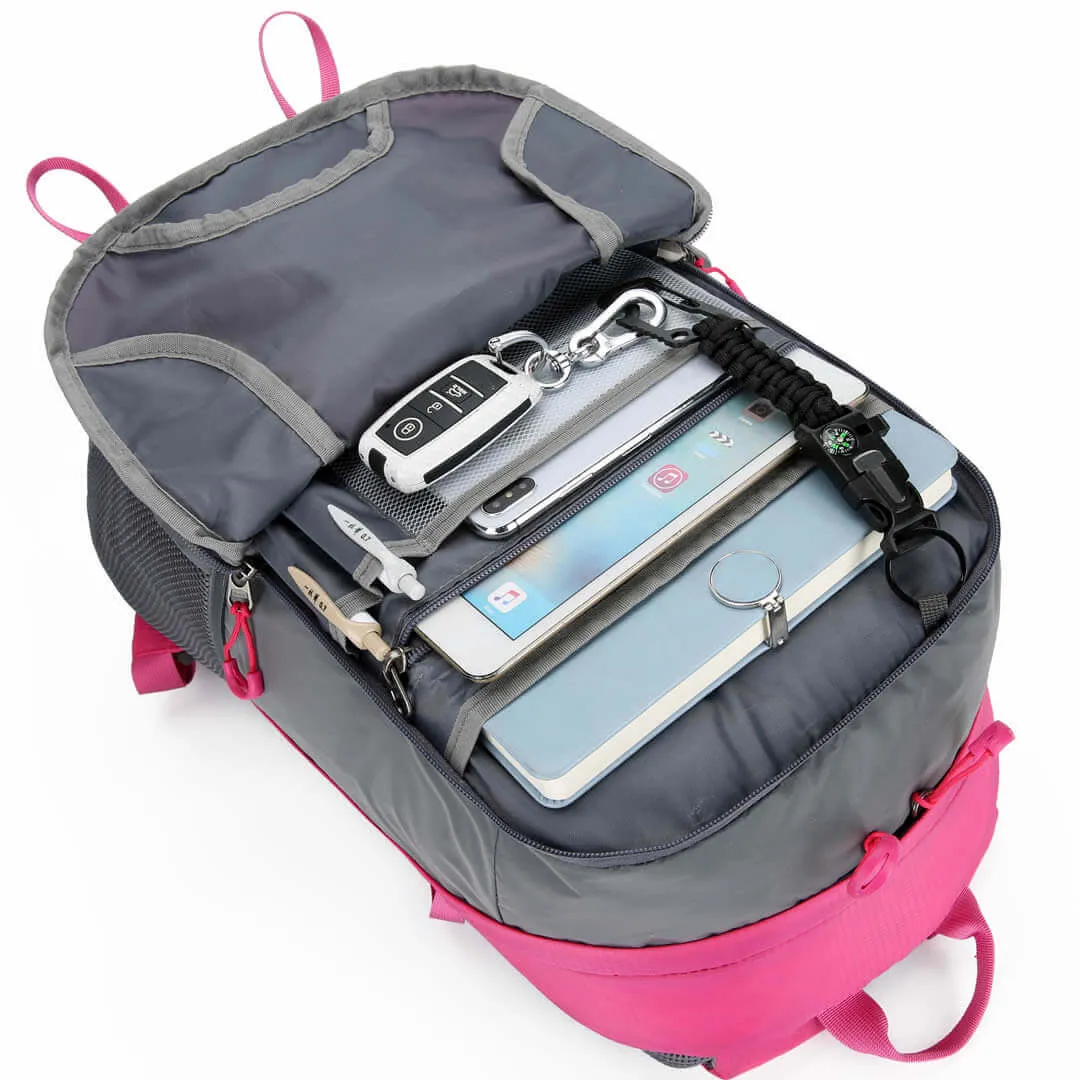High Visibility Pink Reflective Commuter Bike Backpack | Riderbag Reflektor35