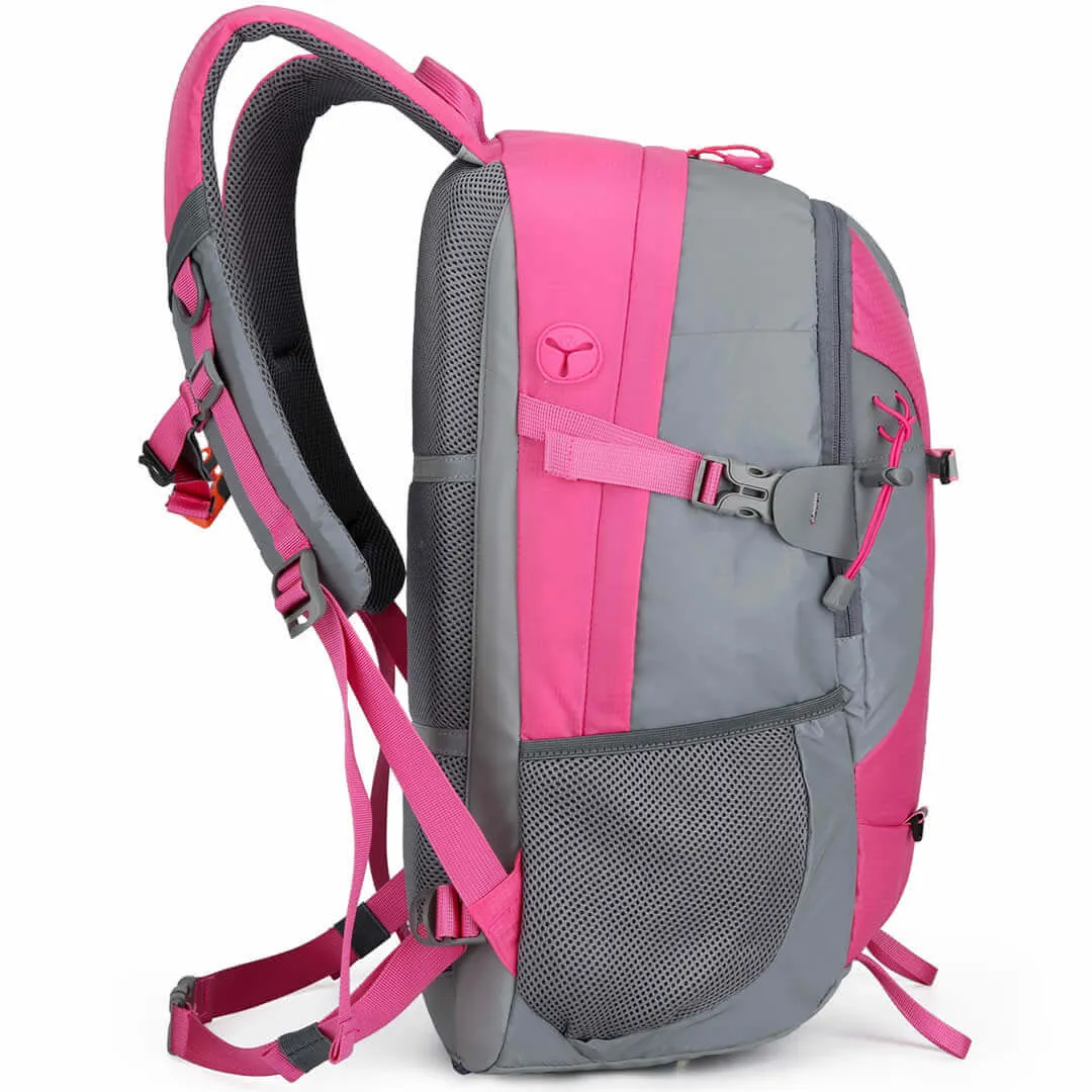 High Visibility Pink Reflective Commuter Bike Backpack | Riderbag Reflektor35
