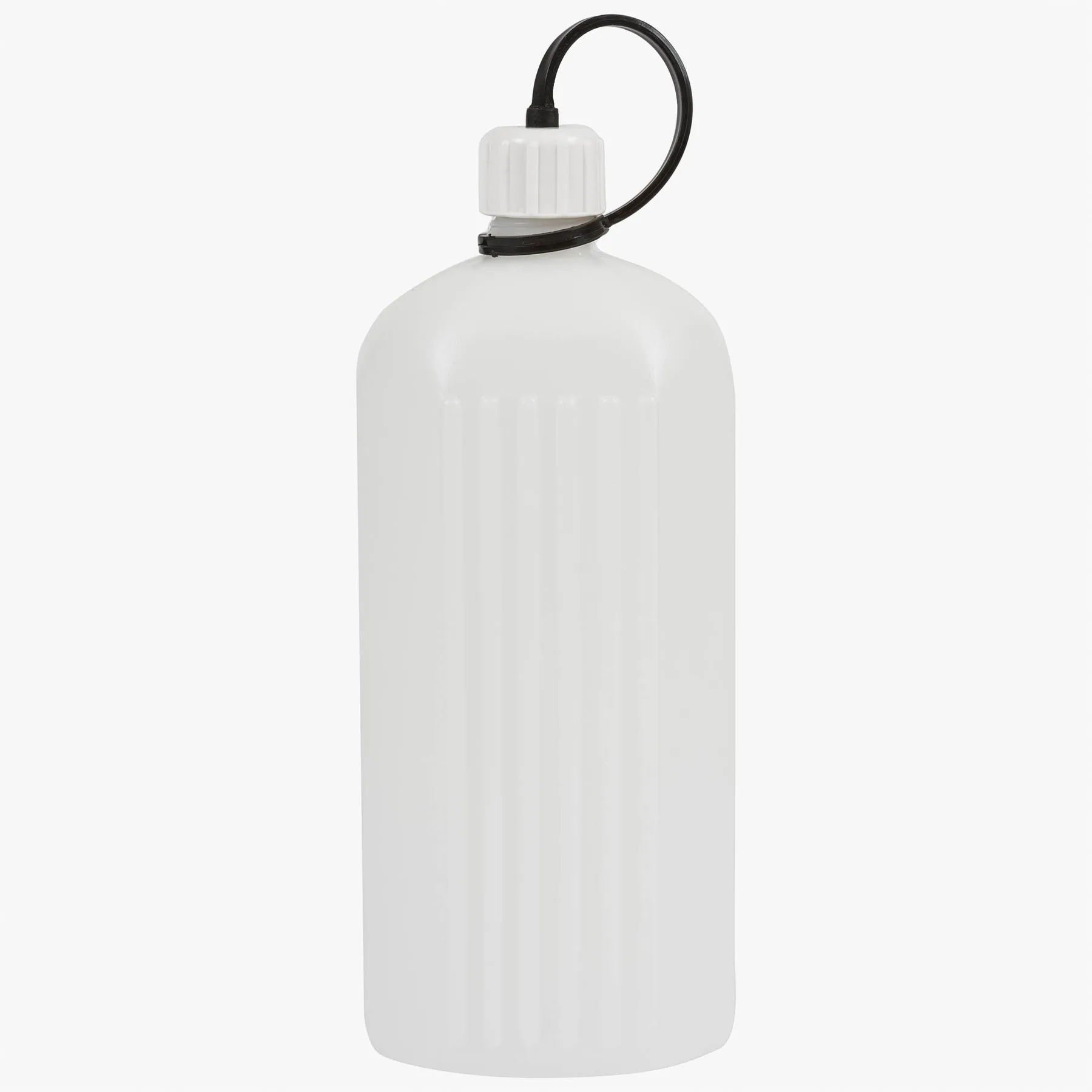 Highlander 1L Poly Octagonal Bottle White