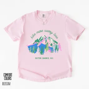 Hike More Worry Less Destination Tee