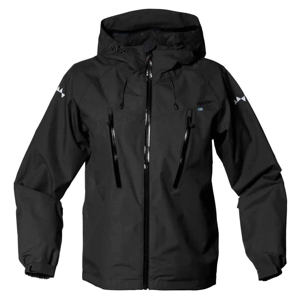 Isbjörn of Sweden Teen Monsune Hard Shell Jacket Black | Buy Isbjörn of Sweden Teen Monsune Hard Shell Jacket Black here | Outnorth