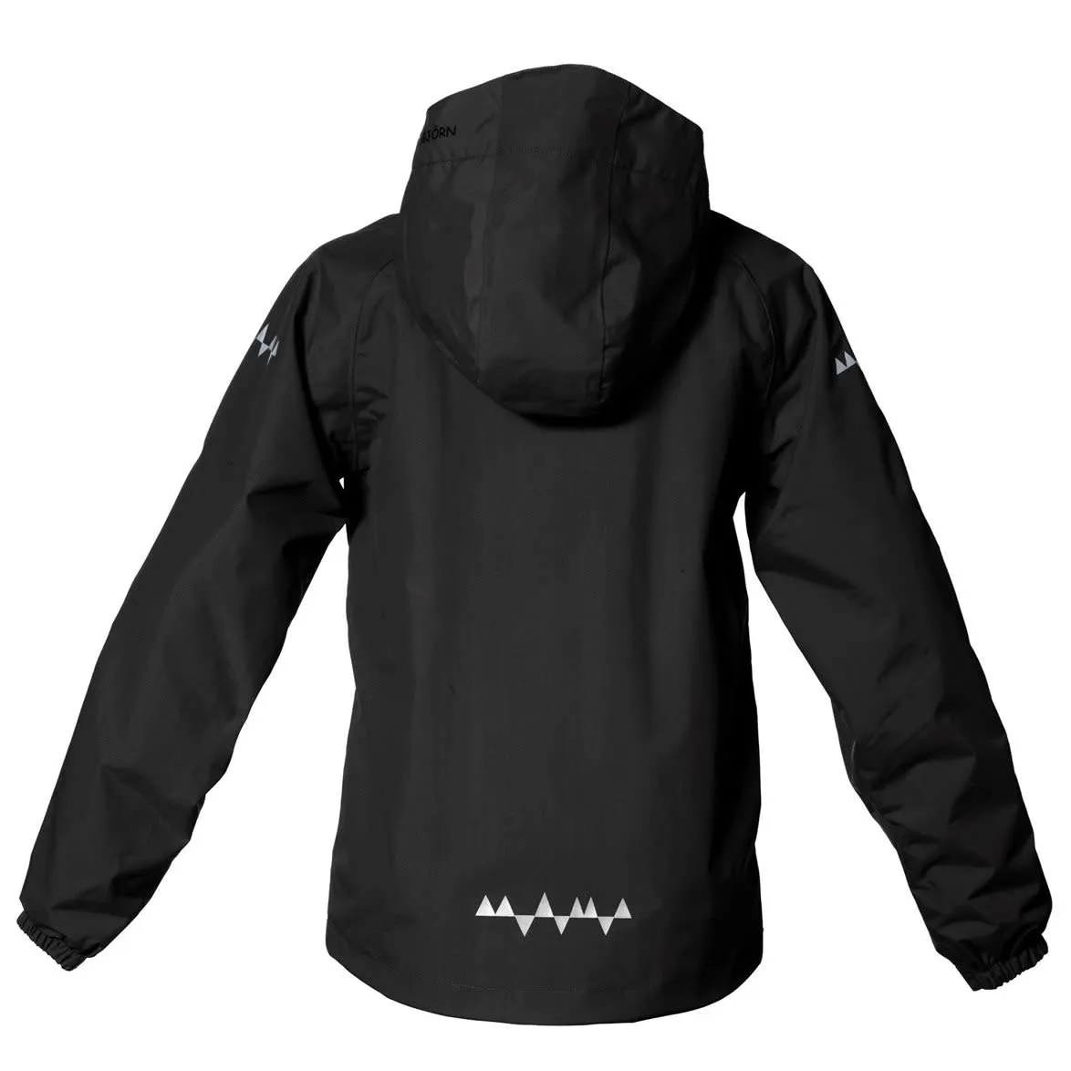 Isbjörn of Sweden Teen Monsune Hard Shell Jacket Black | Buy Isbjörn of Sweden Teen Monsune Hard Shell Jacket Black here | Outnorth