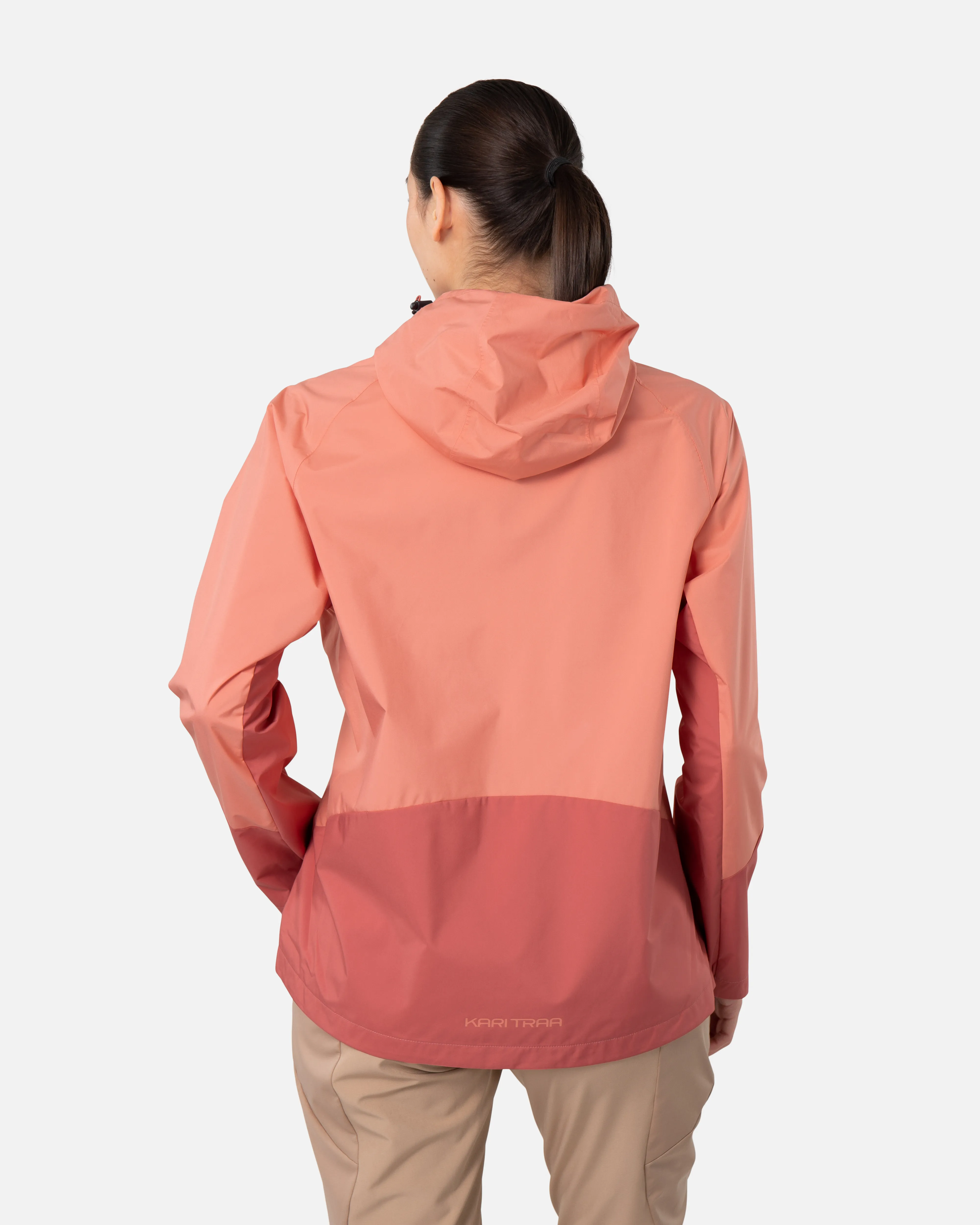 Kari Traa Women&#x27;s Thale Shell Jacket Dark Dusty Orange Pink | Buy Kari Traa Women&#x27;s Thale Shell Jacket Dark Dusty Orange Pink here | Outnorth