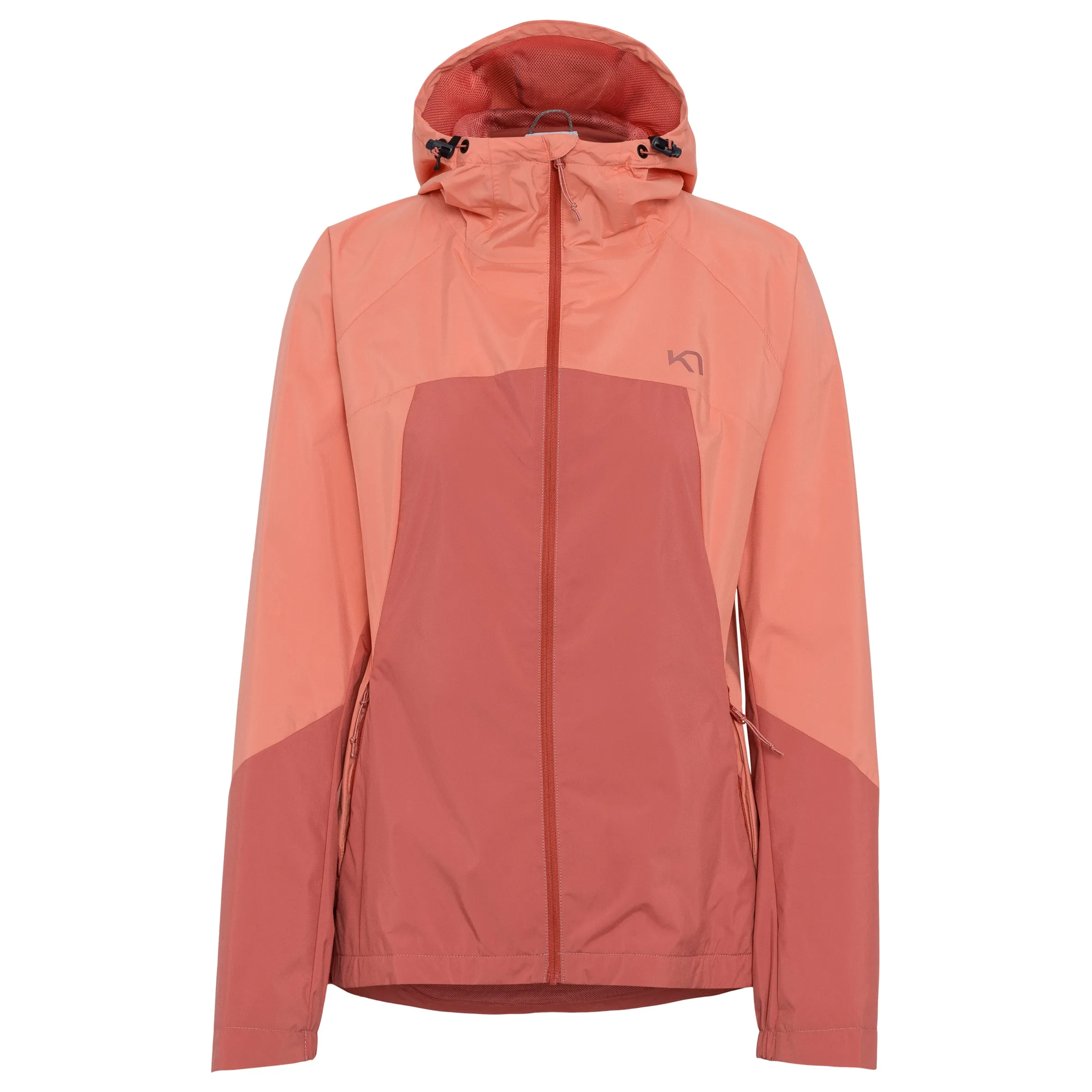 Kari Traa Women&#x27;s Thale Shell Jacket Dark Dusty Orange Pink | Buy Kari Traa Women&#x27;s Thale Shell Jacket Dark Dusty Orange Pink here | Outnorth