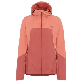 Kari Traa Women&#x27;s Thale Shell Jacket Dark Dusty Orange Pink | Buy Kari Traa Women&#x27;s Thale Shell Jacket Dark Dusty Orange Pink here | Outnorth