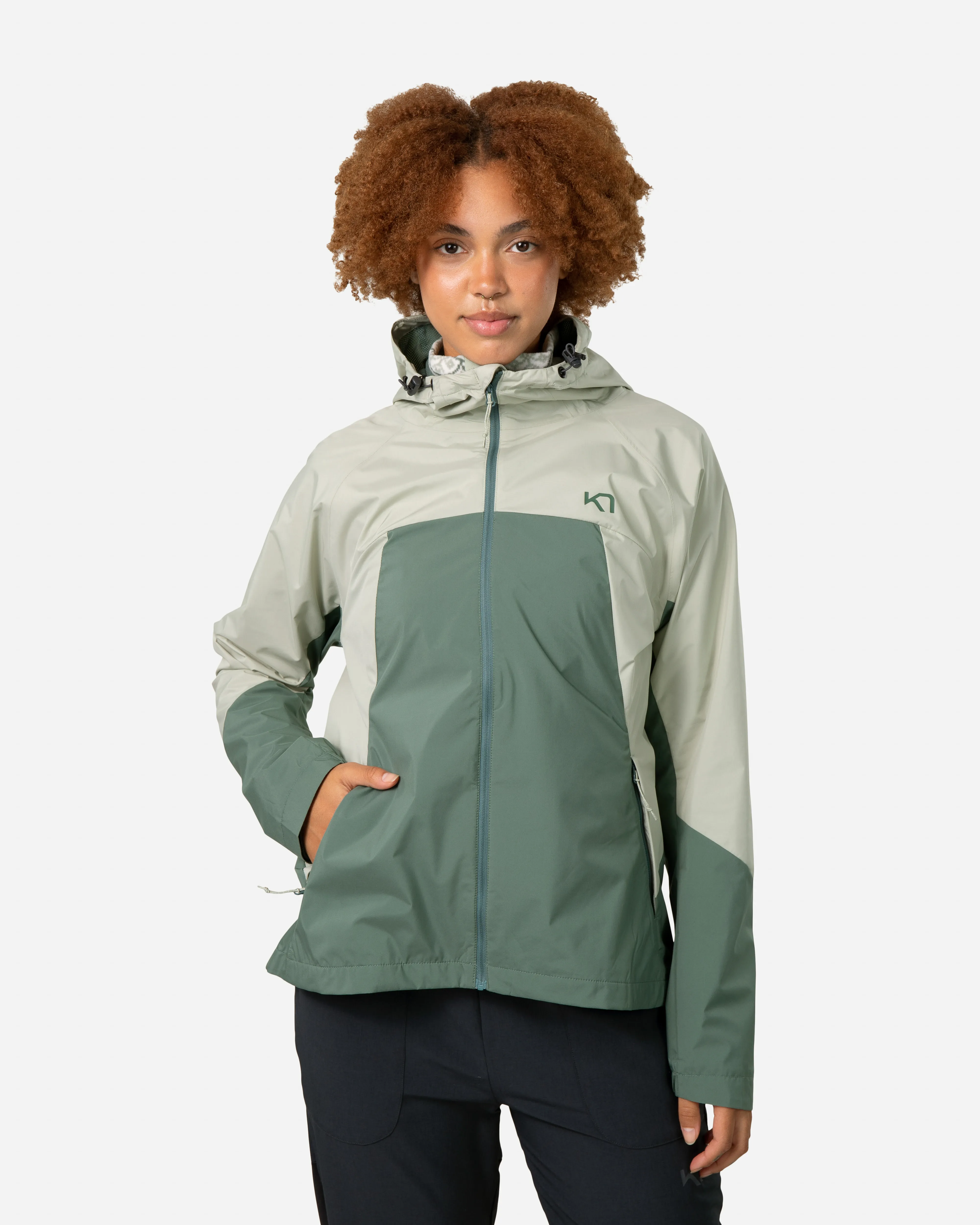 Kari Traa Women&#x27;s Thale Shell Jacket Dusty Midtone Green | Buy Kari Traa Women&#x27;s Thale Shell Jacket Dusty Midtone Green here | Outnorth