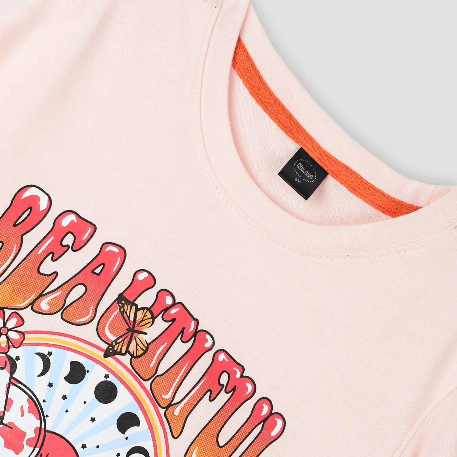 Kids Soft Cotton Animated Printed T-Shirt