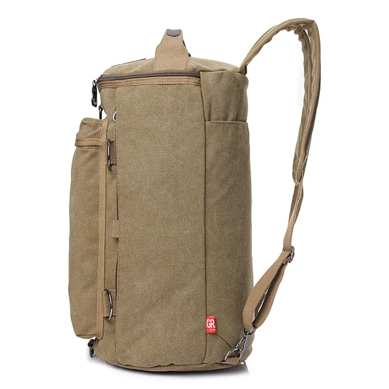 Large capacity retro travel backpack for boys