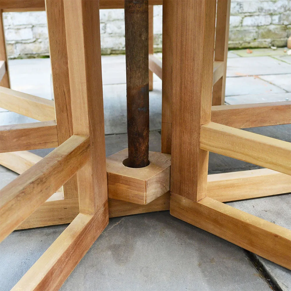 Luna Grade A Teak Folding Table
