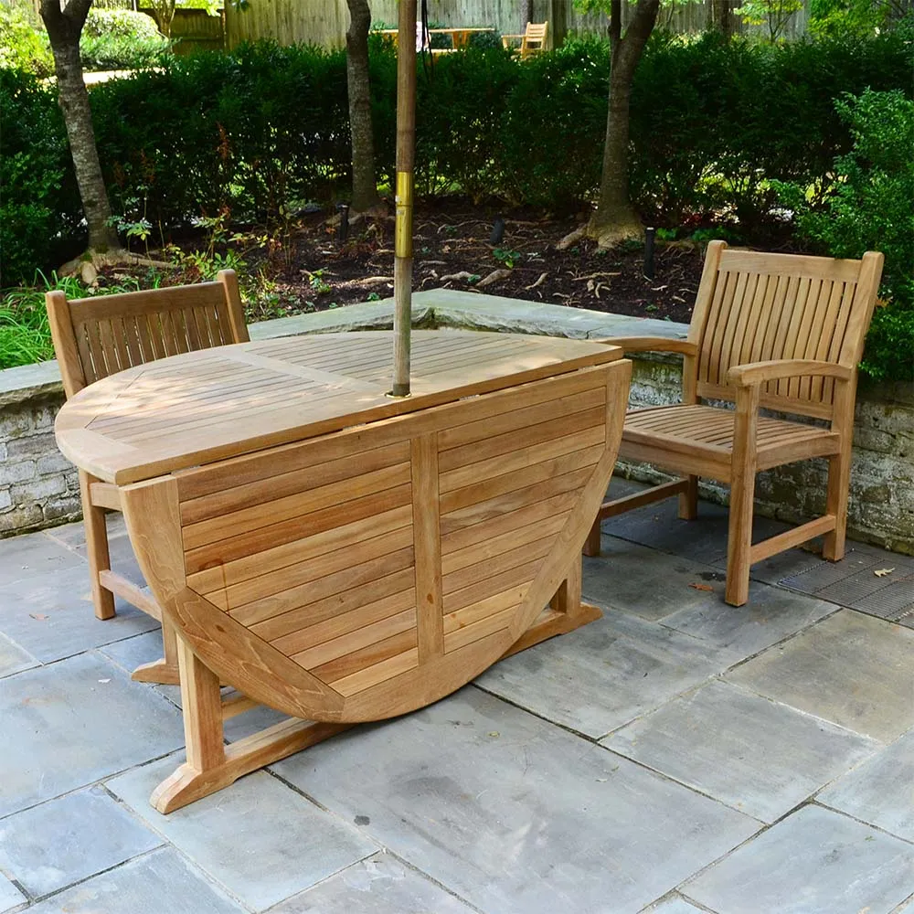 Luna Grade A Teak Folding Table