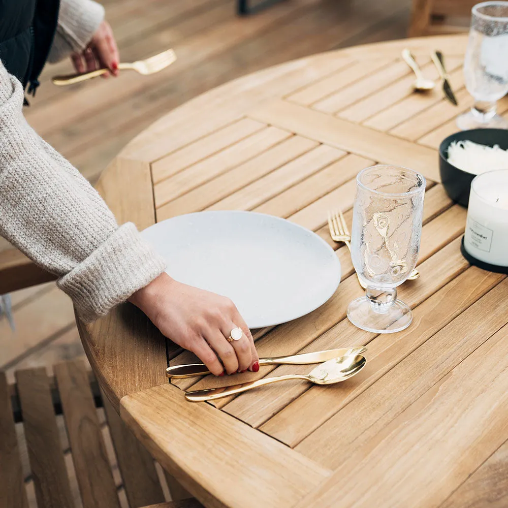 Luna Grade A Teak Folding Table