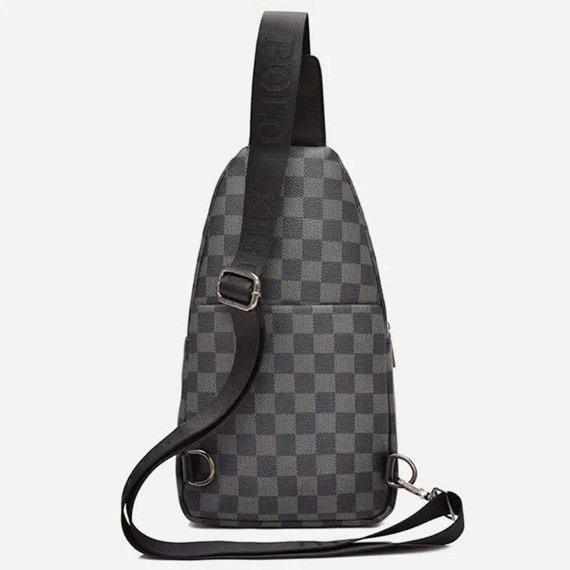 Men Outdoor Casual Travel Hiking Crossbody Chest Sling Bag One-Shoulder Strap