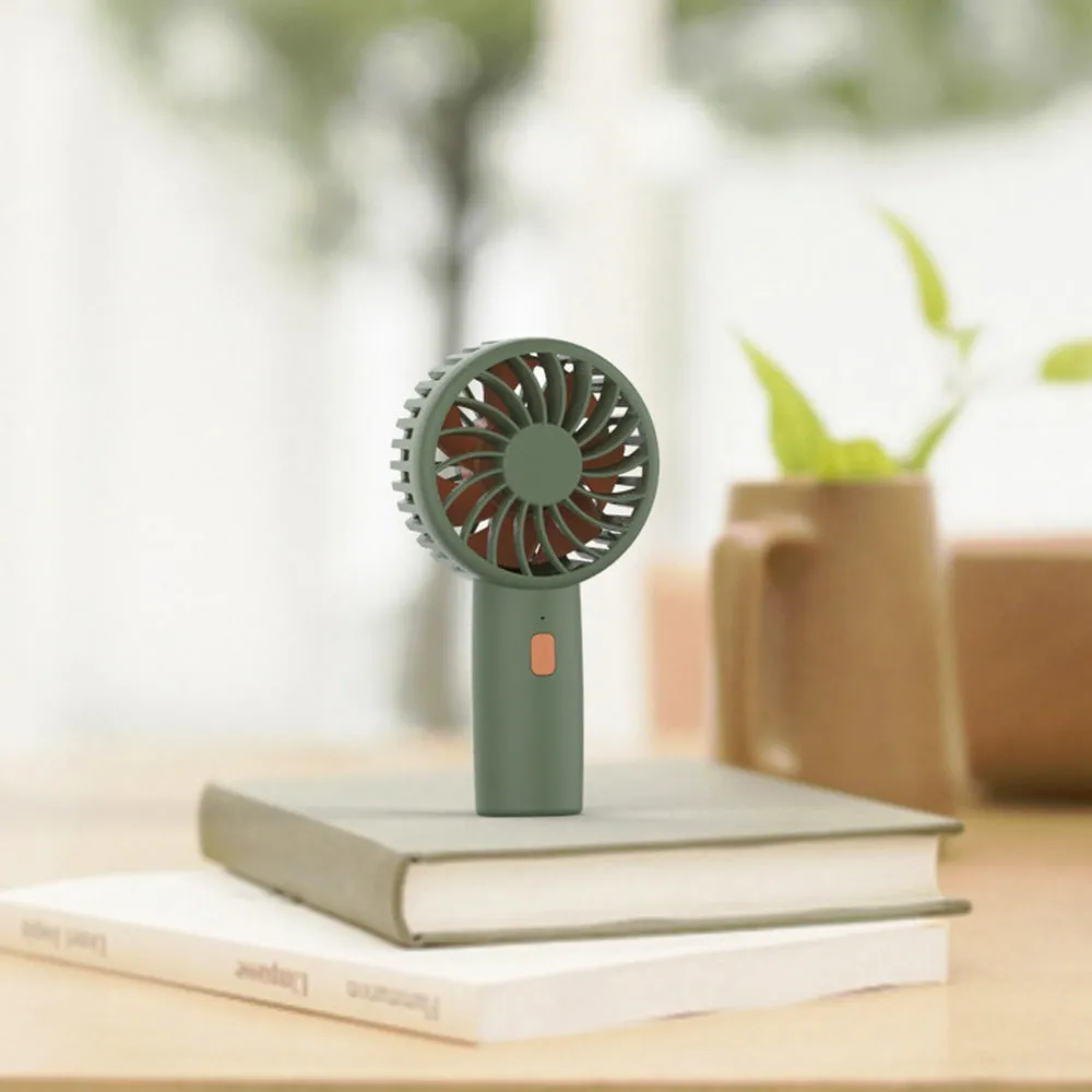 Mini Fan Halter Pocket Handheld Usb Charging Portable