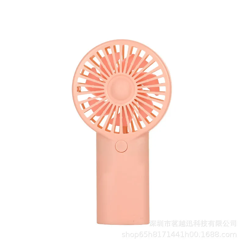 Mini fan neck handheld USB desktop large wind polymer lithium battery pocket