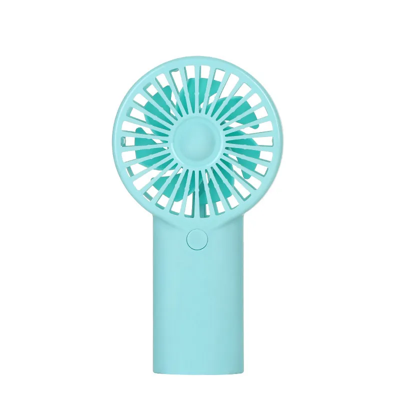 Mini fan neck handheld USB desktop large wind polymer lithium battery pocket