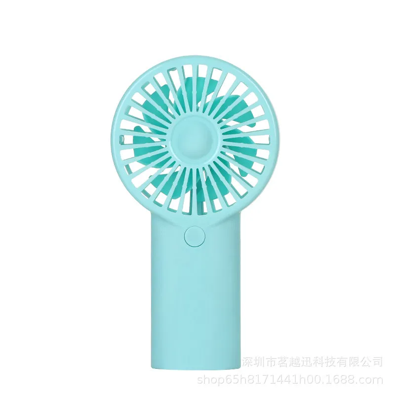 Mini fan neck handheld USB desktop large wind polymer lithium battery pocket