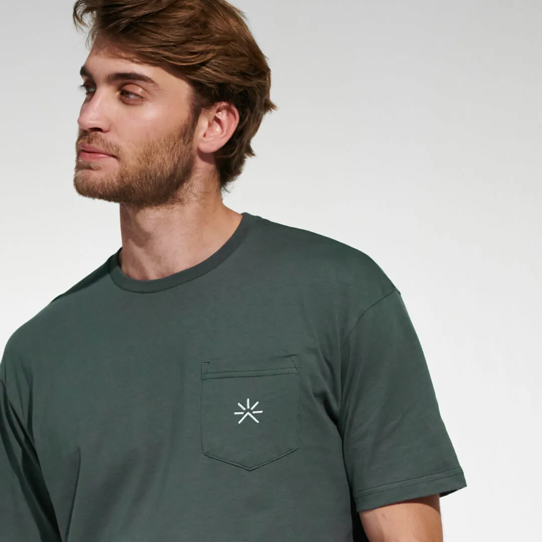 Pocket Tee Thyme Green
