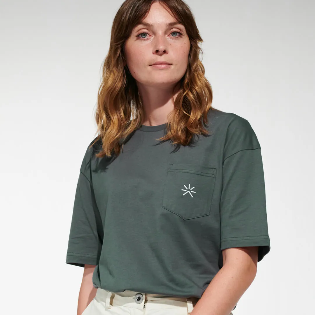 Pocket Tee Thyme Green