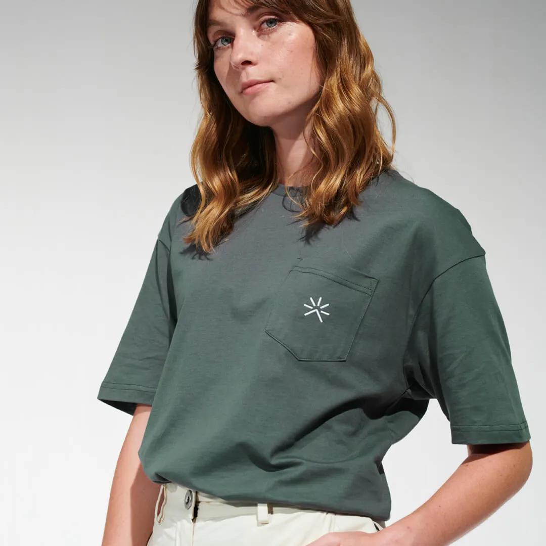 Pocket Tee Thyme Green