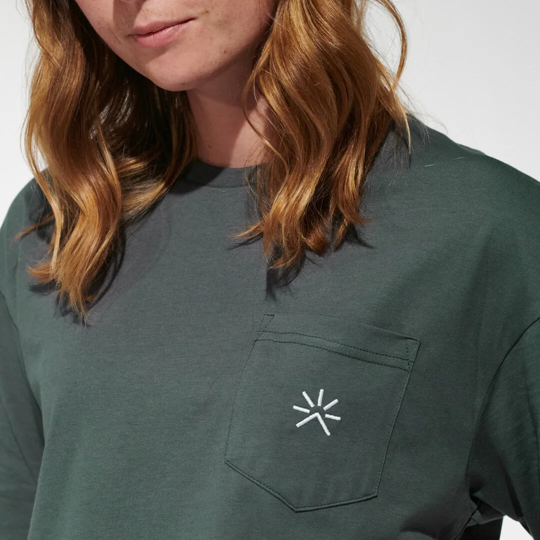 Pocket Tee Thyme Green