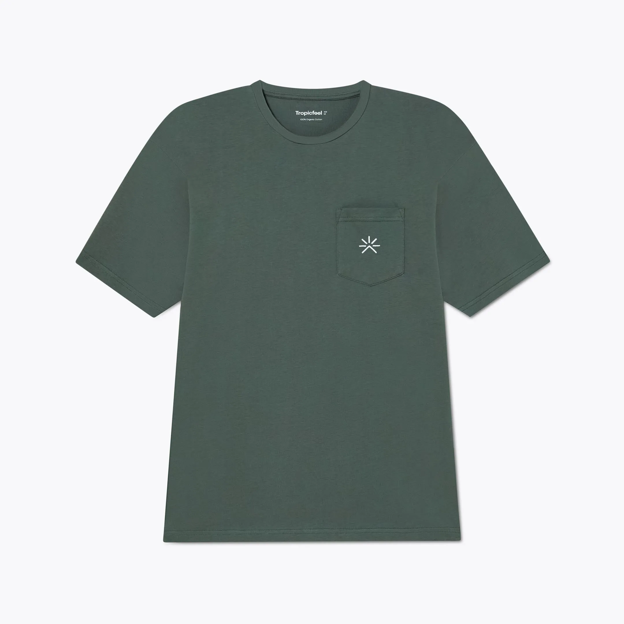 Pocket Tee Thyme Green