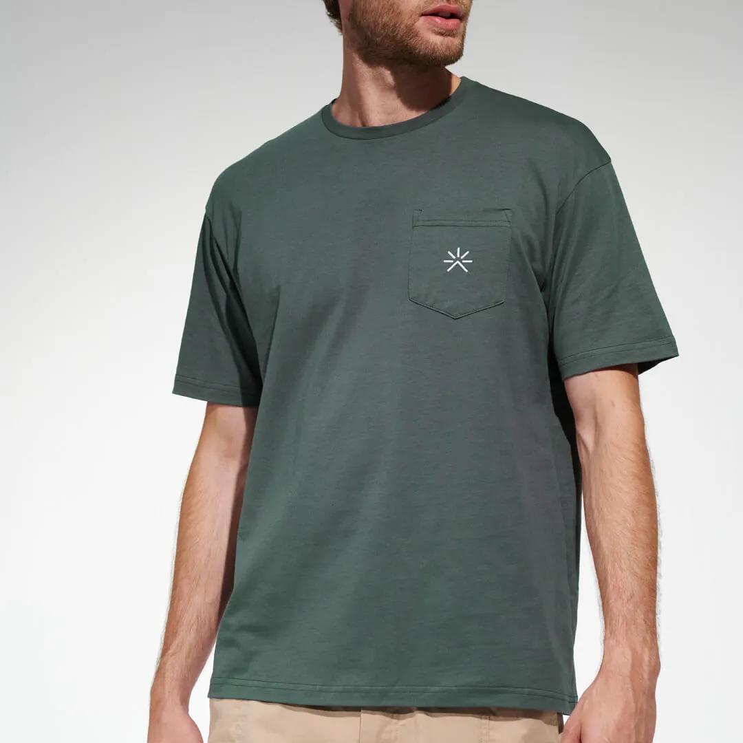 Pocket Tee Thyme Green