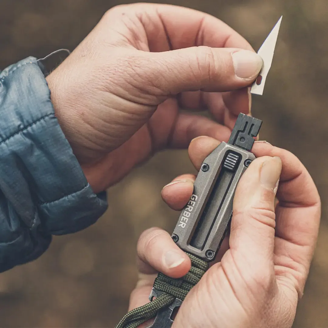 Prybrid X Pocket Tool - Silver/Blue by Gerber