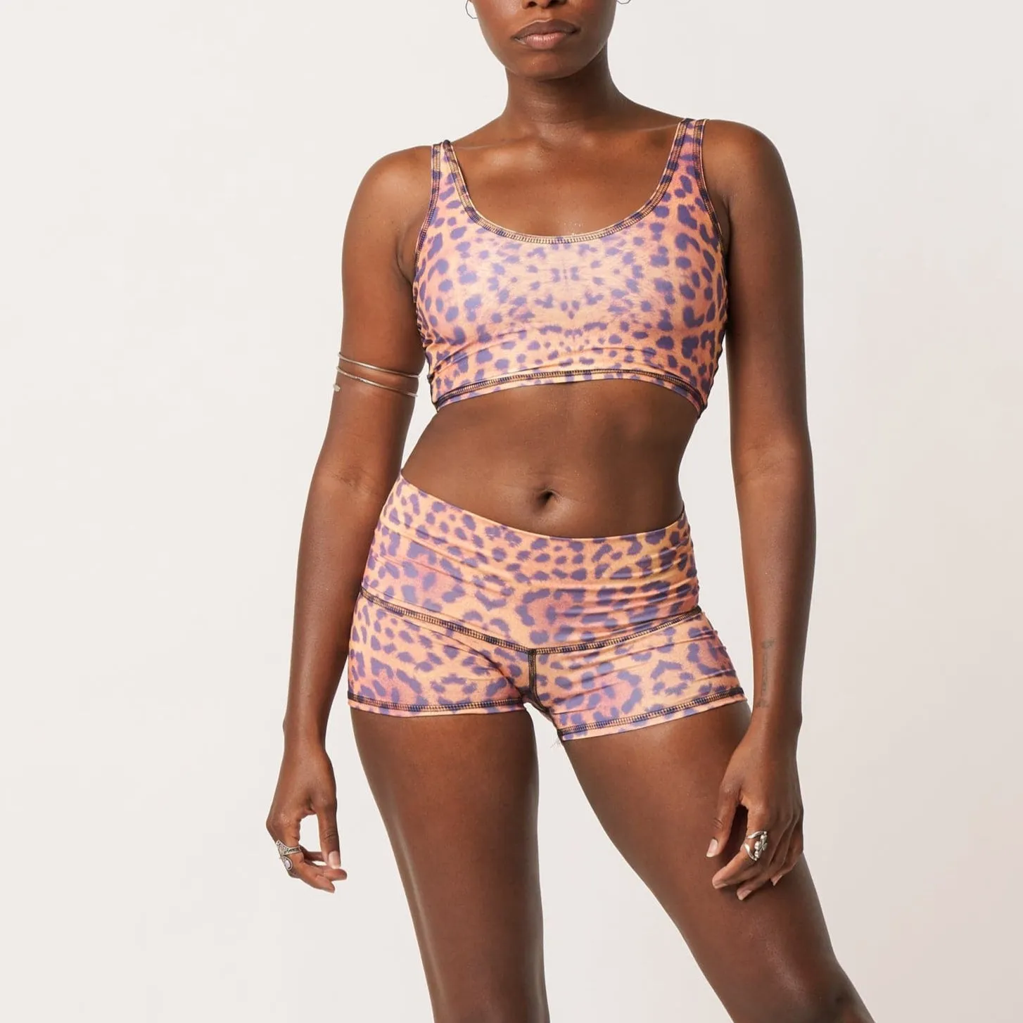 Purple Awakening Sun Short